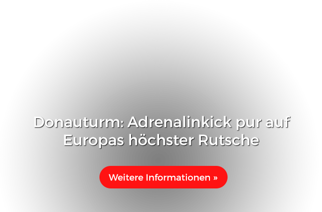 Donauturm: Adrenalinkick pur auf Europas höchster Rutsche