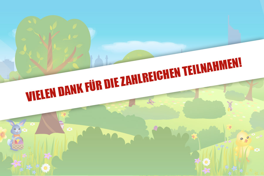 Vielen Dank für die zahlreichen Teilnahmen