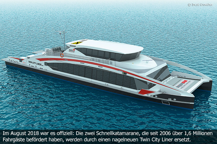 Der neue Twin City Liner