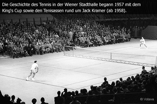 Geschichte des Tennis in der Wiener Stadthalle