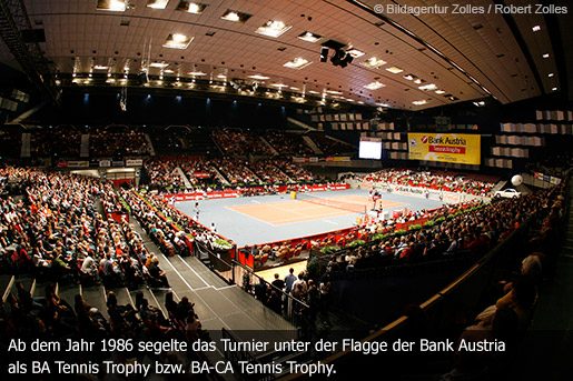 Geschichte des Tennis in der Wiener Stadthalle