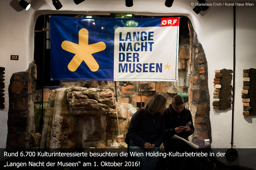 Lange Nacht der Museen in der Wien Holding 2016