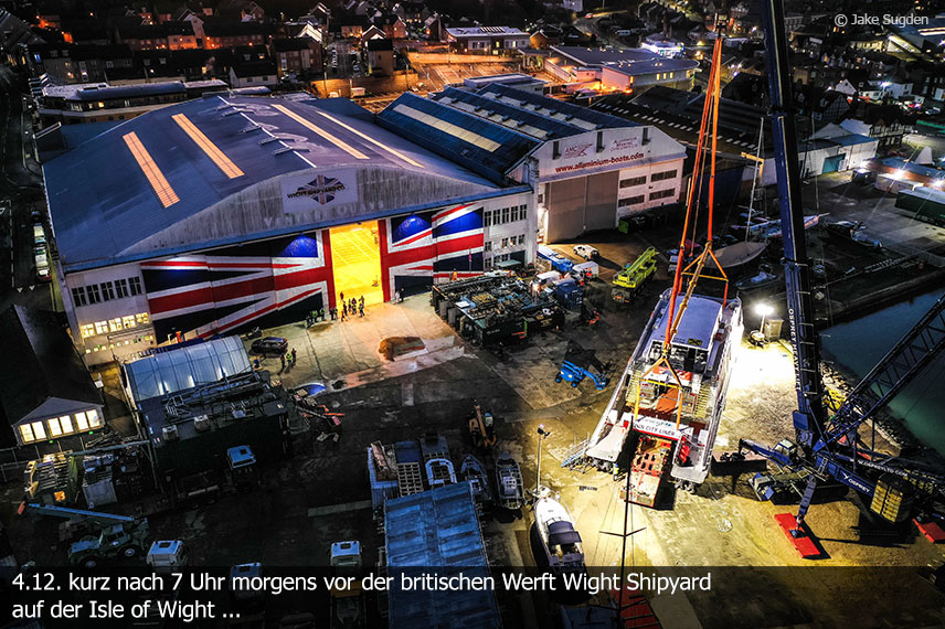 Neuer Twin City Liner erstmals zu Wasser gelassen