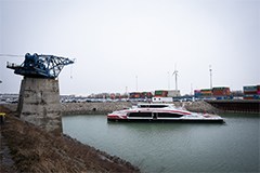 Neuer Twin City Liner sicher in Wien angekommen