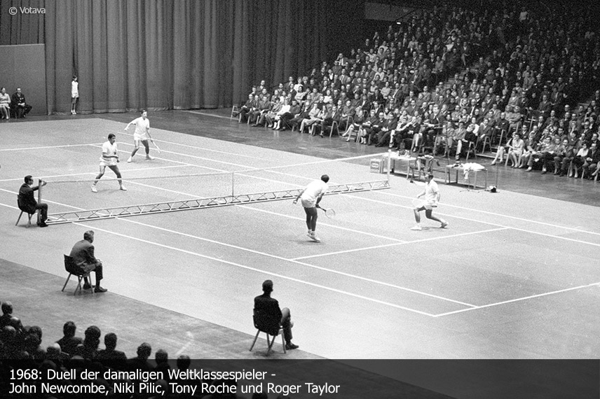 Sechs Jahrzehnte Tennis in der Wiener Stadthalle