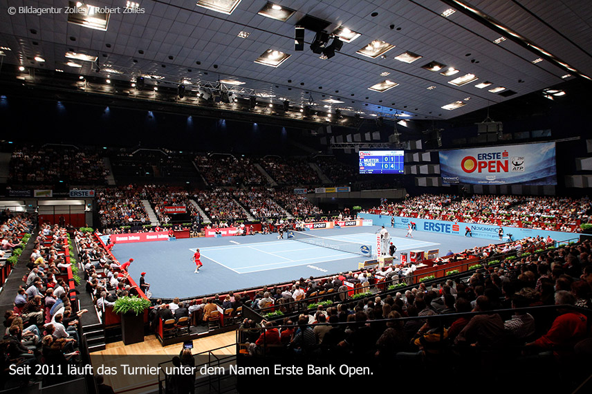 Sechs Jahrzehnte Tennis in der Wiener Stadthalle