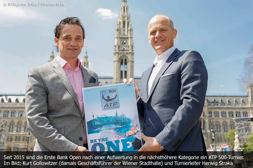 Sechs Jahrzehnte Tennis in der Wiener Stadthalle