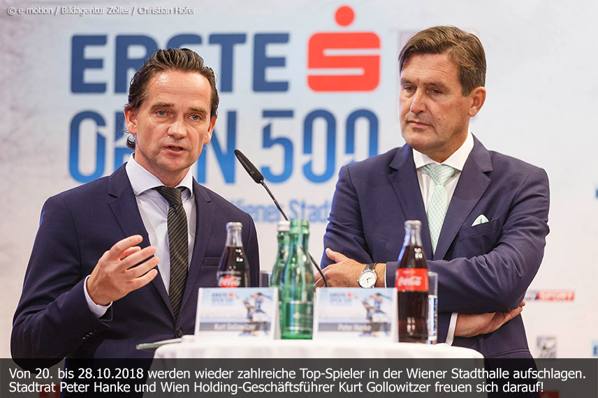 Sechs Jahrzehnte Tennis in der Wiener Stadthalle