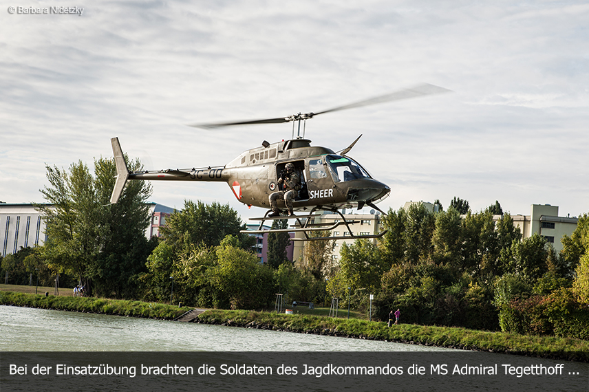 Spektakuläre Einsatzübung des Jagdkommandos