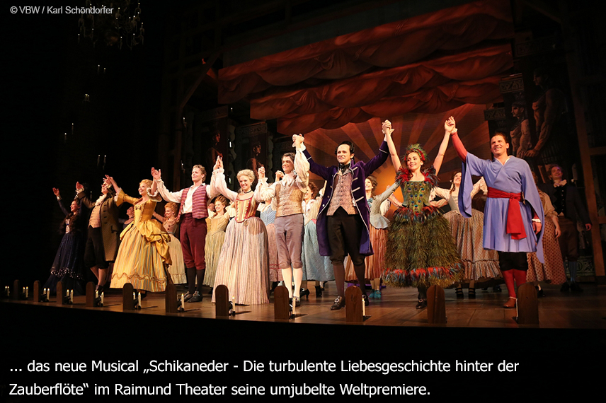 Standing Ovations für Schikaneder