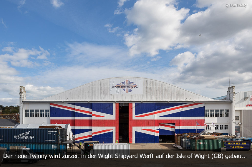 Wie der neue Twin City Liner entsteht