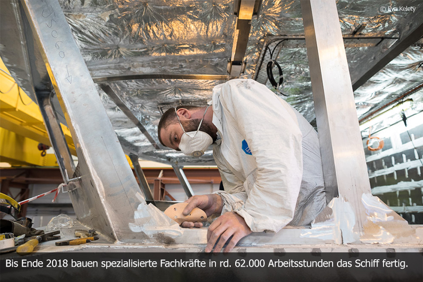 Wie der neue Twin City Liner entsteht