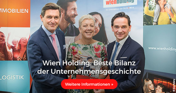 Wien Holding: Beste Bilanz in Unternehmensgeschichte