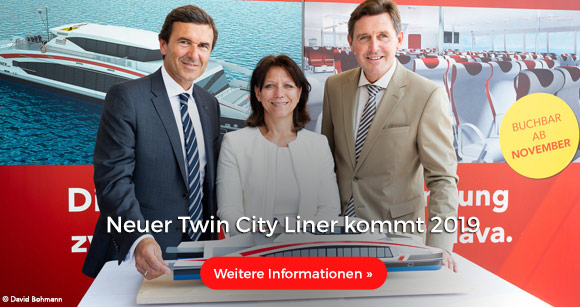 Neuer Twin City Liner kommt 2019