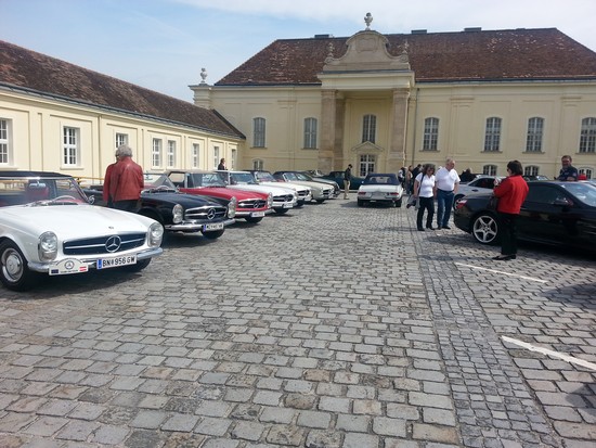 Mercedes-Benz SL-Club am 1. Mai im Schloss Laxenburg © SLBG/Wolfgang Mastny