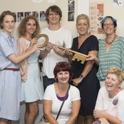 Eröffnung des Kunstraums "OpenCave" in der Donaubase