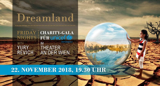 Charity-Gala zugunsten von Unicef am 22. November im Theater an der Wien © E. Hanemann