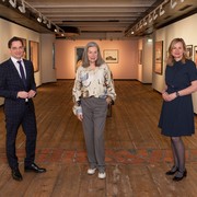 Wien Holding-Geschäftsführer Kurt Gollowitzer, Künstlerin Elfie Semotan und Kunst Haus Wien-Direktorin Bettina Leidl. © Barbara Nidetzky
