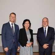 v.l.n.r. Mario Mesquita, Danielle Spera, Mordechai Rodgold (c) Barbara Nidetzky