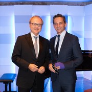 v.l.n.r. Gerhard Vitek (GF Mozarthaus Vienna), Kurt Gollowitzer (GF Wien Holding) (c) Barbara Nidetzky