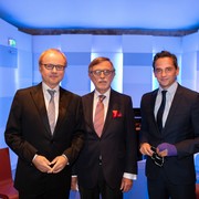 v.l.n.r. Gerhard Vitek (GF MHV), Otto Biba (Musikwissenschaftler), Kurt Gollowitzer (GF Wien Holding) © Barbara Nidetzky