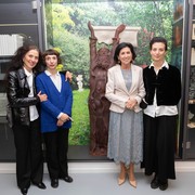 v.l.n.r. Timna Brauer, Ruth Brauer-Kvam, Danielle Spera, Jasmin Meiri © Barbara Nidetzky