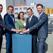 Wien Holding: Hafen Albern mit Photovoltaikanlage aufgerüstet