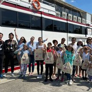 Charity-Donau-Schifffahrt für ukrainische Flüchtlingskinder