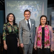 v.l.n.r. Gerlinde Riedl, StR Peter Hanke, StRin Veronika Kaup-Hasler © David Bohmann