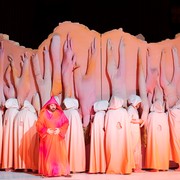 John Osborn (Polyeucte) und der Arnold Schoenberg Chor © Werner Kmetitsch