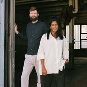 Claudius Schulze und Sithara Pathirana, Leitung der Klima Biennale Wien © Mafalda Rakos