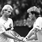 <span>Thomas Muster und Horst Skoff 1988 © Votava / brandstaetter images / picturedesk.com</span>