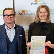 UIV Urban Innovation Vienna ist „OekoBusiness Wien“-Betrieb