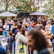Popchop Future Food Market auf dem Otto Wagner Areal
