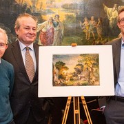 Aquarell aus der ALBERTINA findet neuen Platz im Theater an der Wien