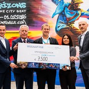 Wiener Stadthalle und Holiday on Ice spenden 7.500 Euro an UNICEF Österreich